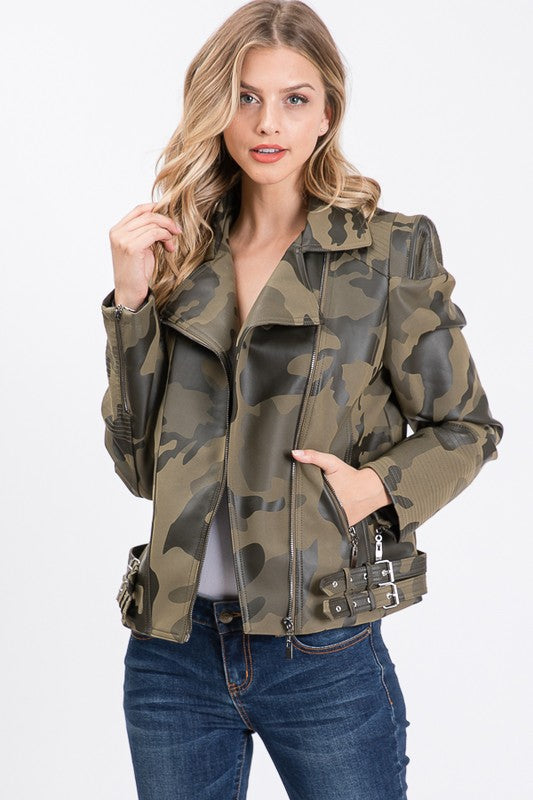 Camo clearance fitted jacket